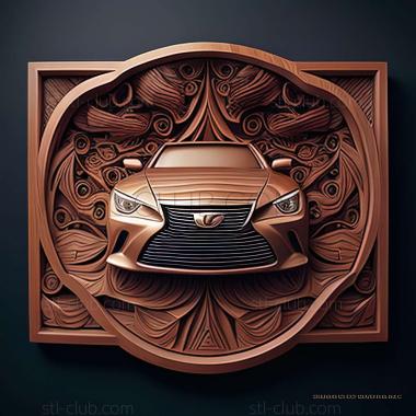 3D мадэль Lexus ES (STL)